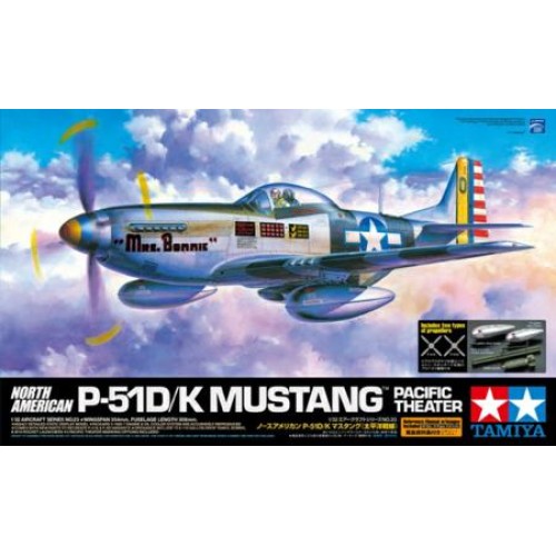 TAM60323 - 1/32 P51-D/K MUTANG PACIFIC (PLASTIC KIT)