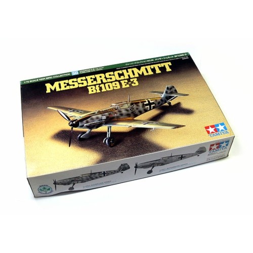 TAM60750 - 1/72 MESSERSCHMITT BF109E-3 (PLASTIC KIT)