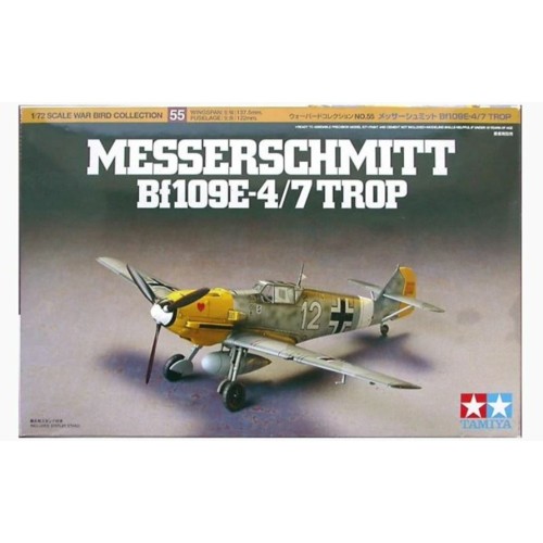 TAM60755 - 1/72 BF109E-4/7 TROP (PLASTIC KIT)