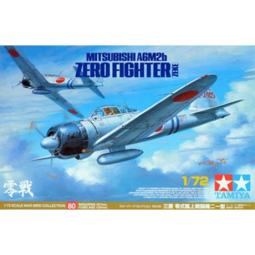 TAM60780 - 1/72 A6M2B ZERO (ZEKE) (PLASTIC KIT)