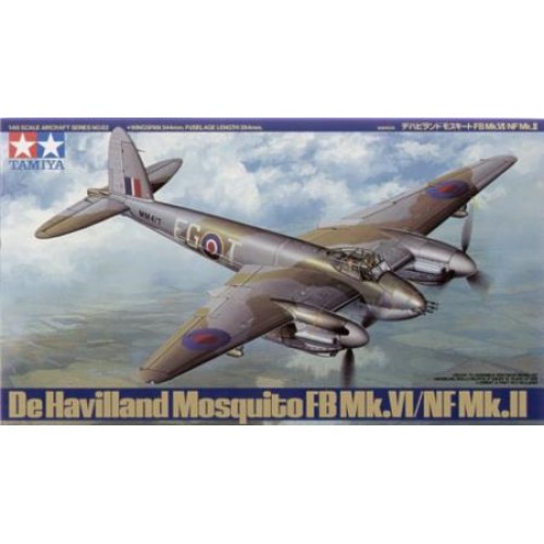 TAM61062 - 1/48 MOSQUITO FB MK.VI/NF MK.II (PLASTIC KIT)