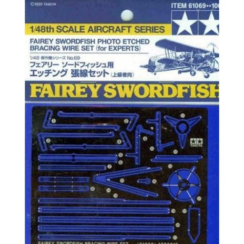 TAM61069 - 1/48 SWORDFISH PHOTO ETCHED WIRE