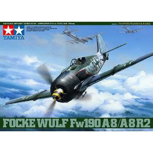 TAM61095 - 1/48 FOCKE-WULF FW190 A-8/A R2 (PLASTIC KIT)