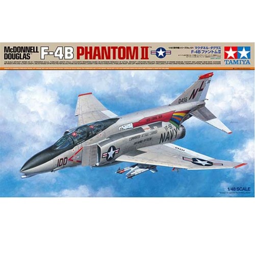 TAM61121 - 1/48 F-4B PHANTOM II (PLASTIC KIT)