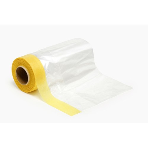 TAM87203 - MASKING TAPE W/PLASTIC SHEETING 150MM