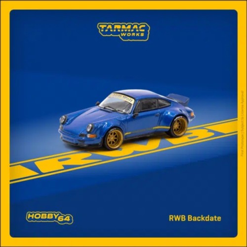 TCT64046PO - 1/64 PORSCHE RWB BACKDATE PANDORA ONE, BLUE