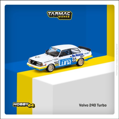 TCT6405084ETC22 - 1/64 VOLVO 240 TURBO ETCC ZOLDER 1984 WINNER U.GRANBERG/R.L.KVIST