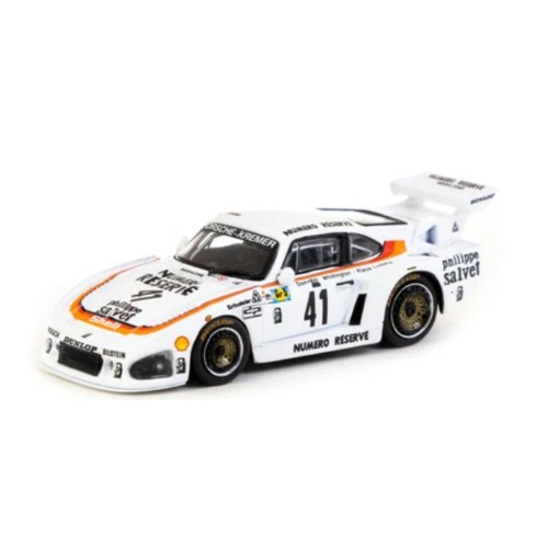 TCT6407979LM41 - 1/64 1979 PORSCHE 935 K3 NO.41 K. LUDWIG/D. WHITTINGTON/B. WHITTINGTON WINNER 24H OF LE MANS, WHITE/YELLOW/ORANGE