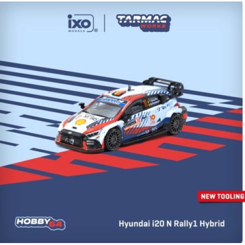 TCT6408924MCR11 - 1/64 HYUNDAI i20 N RALLY1 HYBRID RALLY MONTE CARLO 2024 WINN