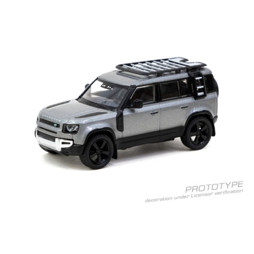 TCT64G020GY - 1/64 LAND ROVER DEFENDER 110 GREY METALLIC