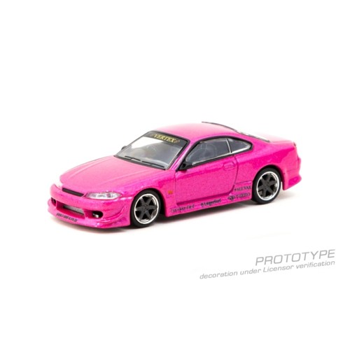 TCT64G023PI - 1/64 VERTEX NISSAN SILVIA (S15) PINK METALLIC