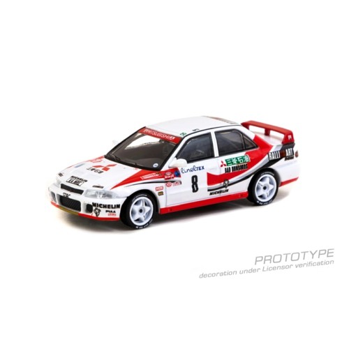 TCT64G04893MCR8 - 1/64 MITSUBISHI LANCER EVOLUTION RALLYE MONTE-CARLO 1993 K.ERIKSSON/S.PARMANDER