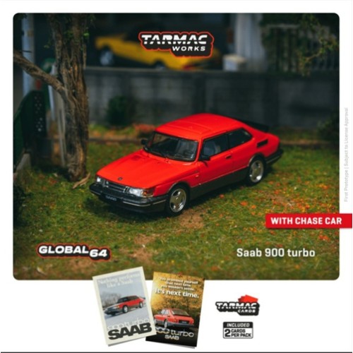 TCT64G056RE - 1/64 SAAB 900 TURBO - RED