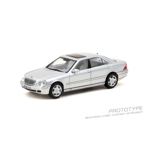 TCT64G072SL - 1/64 MERCEDES-BENZ S-CLASS BRILLIANT SILVER METALLIC