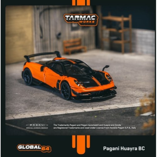 TCT64GTL014OR - 1/64 PAGANI HUAYRA BC - ARANCIO SAINT TROPEZ