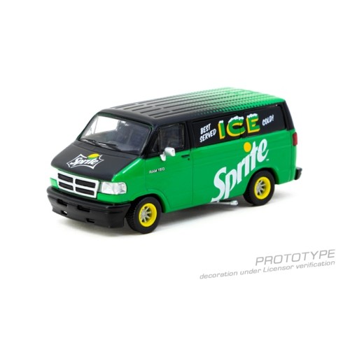 TCT64GTL032SP - 1/64 DODGE VAN SPRITE DELIVERY VAN