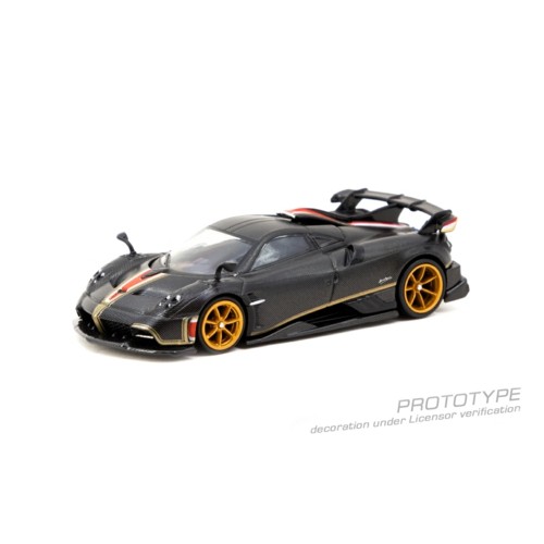 TCT64GTL046BCF - 1/64 PAGANI IMOLA MATT BLACK CARBON FIBER