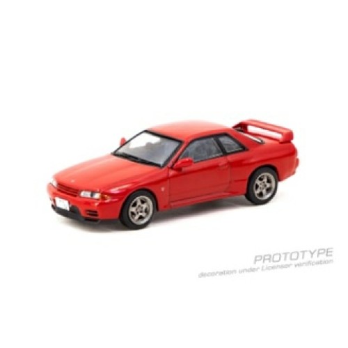 TCT64JC64008RD - 1/64 NISSAN SKYLINE GT-R (BNR32) RED