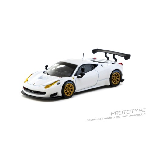 TCT64R074WH - 1/64 458 ITALIA GT3 - WHITE