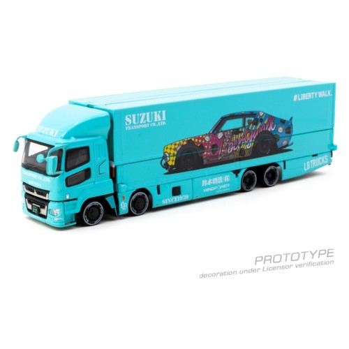 TCT64TTL001LBS - 1/64 MITSUBISHI FUSO SUPER GREAT LB-TRUCKS