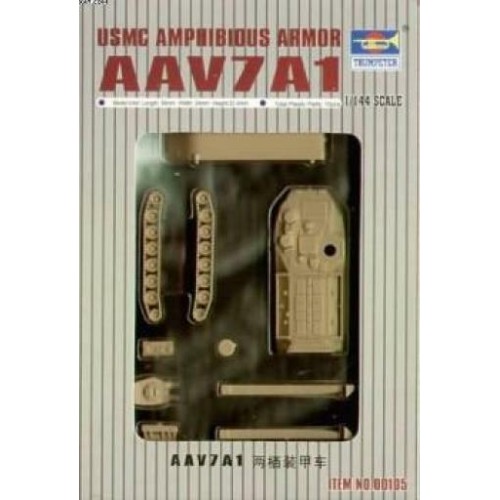 TM00105 - 1/144 AAV7A-1 AMPHIBIOUS ASSAULT VEHICLE (PLASTIC KIT)