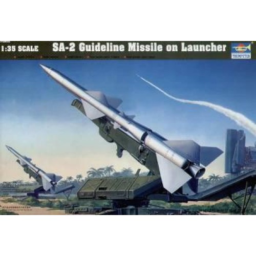 TM00206 - 1/35 SA-2 MISSILE WITH LAUNCHER CABIN (PLASTIC KIT)