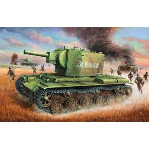 TM00312 - 1/35 RUSSIA KV-2 TANK (PLASTIC KIT)