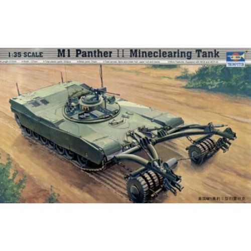 TM00346 - 1/35 M1 PANTHER II MINE CLEARING TANK (PLASTIC KIT)