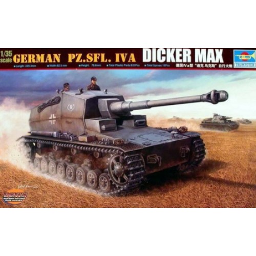 TM00348 - 1/35 GERMAN PZ.SFL IVA 'DICKER MAX' (PLASTIC KIT)