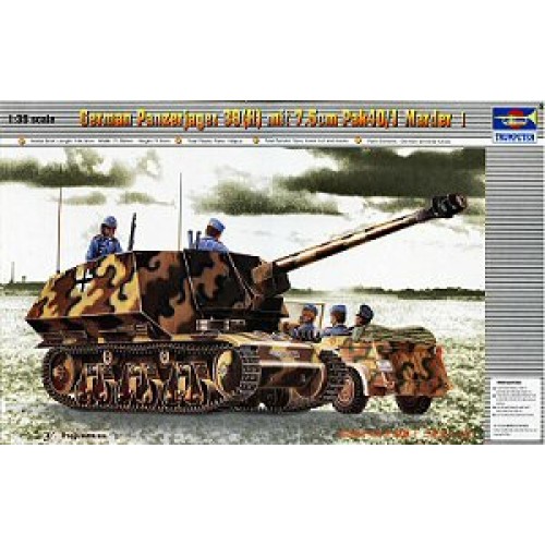 TM00354 - 1/35 GERMAN PANZERJAGER 39(H) MIT 75MM PAK40/3 MARDE (PLASTIC KIT)