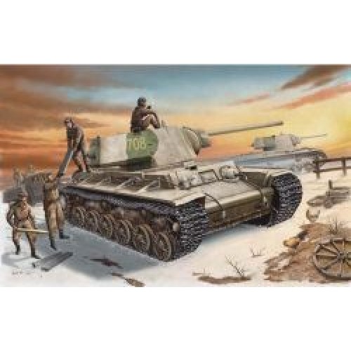 TM00359 - 1/35 KV-1 1942 HEAVY CAST TURRET TANK (PLASTIC KIT)