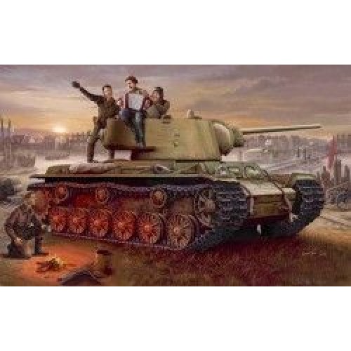 TM00360 - 1/35 RUSSIAN KV-1 (1942) LIGHTWEIGHT CAST (PLASTIC KIT)