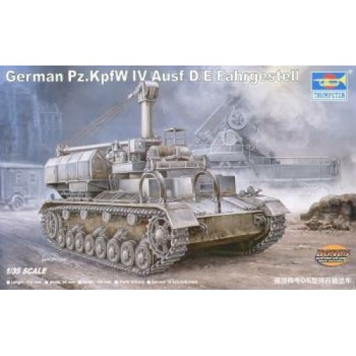 TM00362 - 1/35 GERMAN PZ.KPFW IV-AUSF.D/E FAHRGESTELL (PLASTIC KIT)