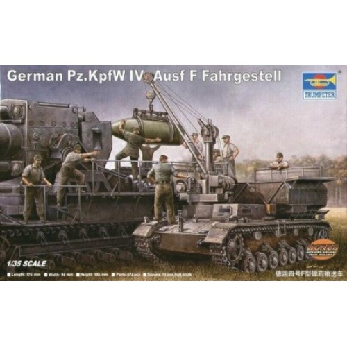 TM00363 - 1/35 PZ.KPFW IV AUSF.F FAHRGESTELL (PLASTIC KIT)