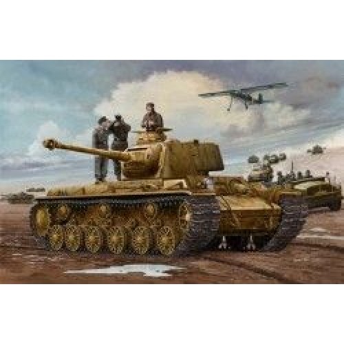 TM00366 - 1/35 GERMAN PZ.KPFM KV-1 756(R) TANK (PLASTIC KIT)