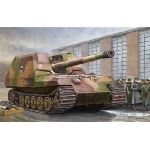 TM00378 - 1/35 GERMAN GESCHUTZWAGEN TIGER FUR 17CM K72 (PLASTIC KIT)