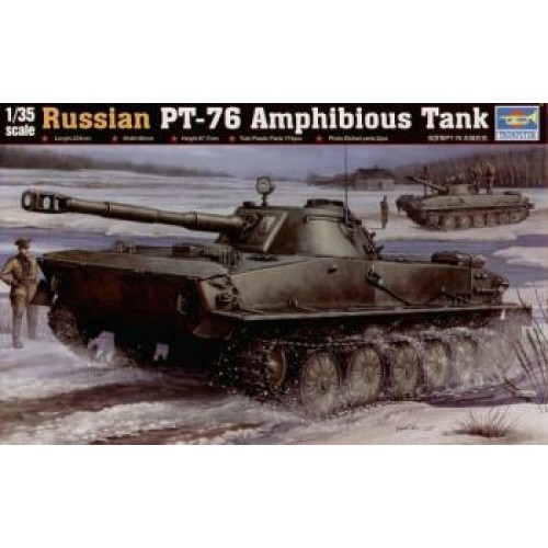 TM00380 - 1/35 RUSSIAN PT-76 LIGHT AMPHIBIOUS TANK (PLASTIC KIT)