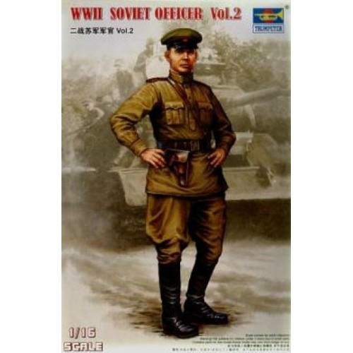 TM00704 - 1/16 SOVIET OFFICER FIGURE (PLASTIC KIT)