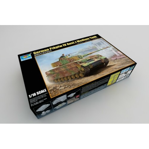 TM00921 - 1/16 PZ.KPFW.IV AUSF.J GERMAN MEDIUM TANK (PLASTIC KIT)