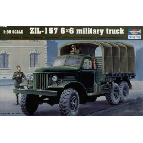 TM01001 - 1/35 ZIL-157 6X6 MILITARY TRUCK (PLASTIC KIT)