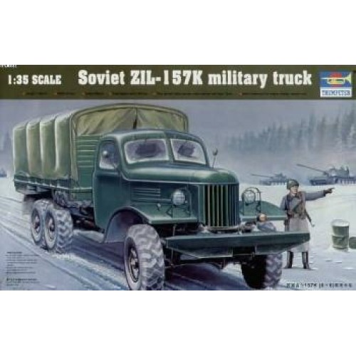 TM01003 - 1/35 SOVIET ZIL-157K MILITARY TRUCK (PLASTIC KIT)