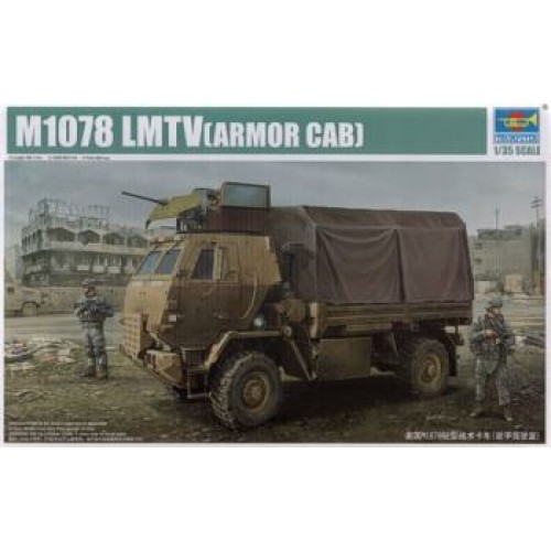 TM01009 - 1/35 M1078 FMTV STANDARD CARGO TRUCK WITH ARMOURED CAB (PLASTIC KIT)