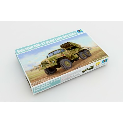 TM01014 - 1/35 SOVIET BM-21 HAIL MRL LATE (PLASTIC KIT)