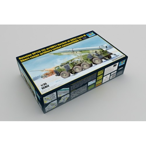 TM01025 - 1/35 9P113 RUSSIAN LUNA-M ROCKET SYSTEM (PLASTIC KIT)