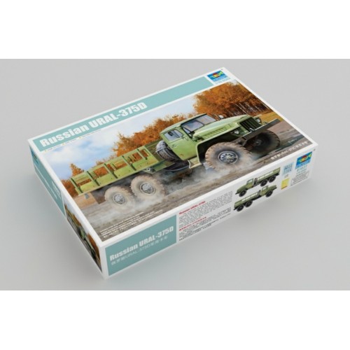 TM01027 - 1/35 URAL-375D RUSSIAN 6X6 TRUCK (PLASTIC KIT)