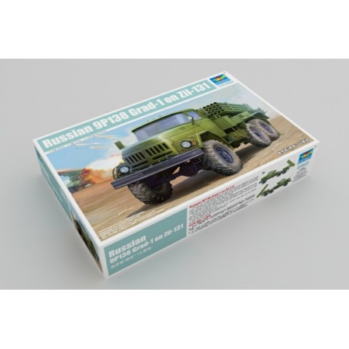 TM01032 - 1/35 RUSSIAN 9P138 GRAD-1 ON ZIL-131 (PLASTIC KIT)