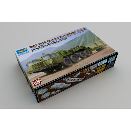 TM01056 - 1/35 MAZ7410 TRACTOR W/ CHMZAP-5247G (PLASTIC KIT)