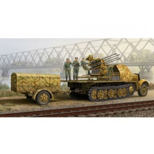 TM01524 - 1/35 SD.KFZ.7/1 (LATE VERSION) / 20MM FLAKVIERLING 38 AUF SELBSTFAHR (PLASTIC KIT)