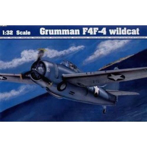 TM02223 - 1/32 GRUMMAN F4F-4 WILDCAT (PLASTIC KIT)