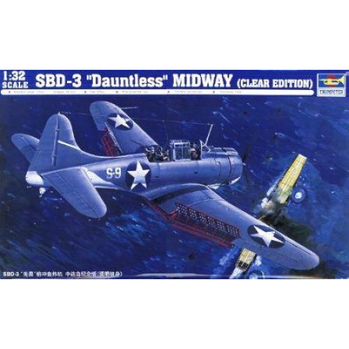 TM02244 - 1/32 DOUGLAS SBD-3 DAUNTLESS US NAVY MIDWAY (PLASTIC KIT)